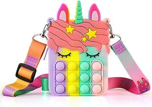 Bolsos De Hombro Pop It Fidget Toys Monedero Para Niñas Bolsos De Hombro Pop It Fidget Toys Monedero Para Niñas