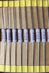 KOA RESISTOR METAL OXIDE FILM 2W 5% 200ppm 43 ohm - ORIGINAL OEM PARTS - Picture 1 of 1