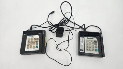 Lot of 2 VeriFone Tranz 330 & 380 POS Credit Card Terminals Retriever Untested - Image 1 of 4
