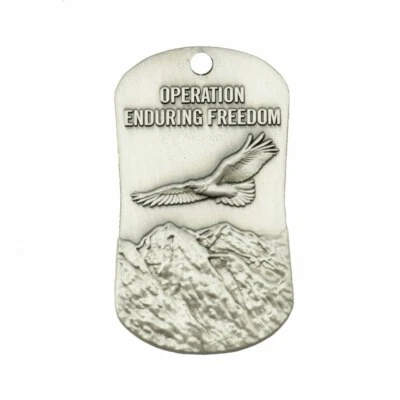 Collar Operación Libertad Duradera Acabado Antiguo - Joshua 1:9 Foto 1 de 3