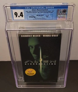 Alien Resurrection Sealed VHS ~ Graded CGC 9.4 A+ (1997 20th Century Fox) - Imagen 1 de 9