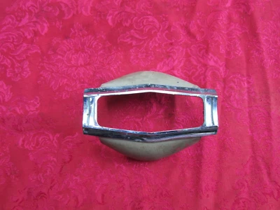 1958 CHEVROLET BELAIR DELRAY BISCAYNE STEERING WHEEL HORN BUTTON CENTER - Image 1 of 3