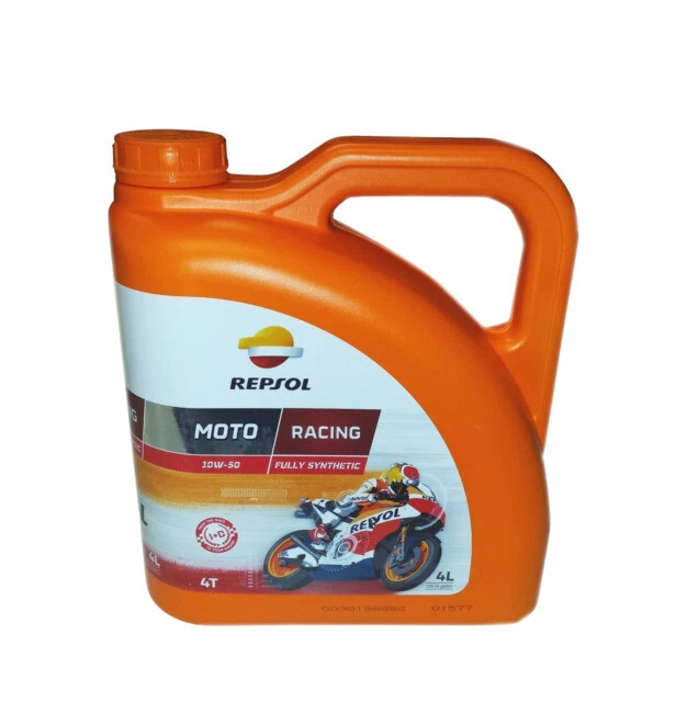 Repsol Moto Racing 4T 10W-50 4L Aceite de Motor Sintético
