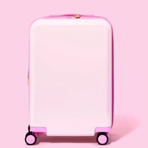 NEW/NWOT Pink Stoney Clover Lane HardSide Carry-On Suitcase Luggage - Picture 1 of 16
