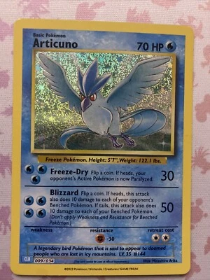 Pokemon I Articuno I Arktos I CLB 009/034 I Holo I Mint - Bild 1 von 2