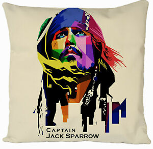 Captain Jack Sparrow Johnny Depp Cushion Cover
