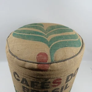 Kwilt Factory - Sitzhocker, Pouf aus einem Kaffeesack - Bild 1 von 5