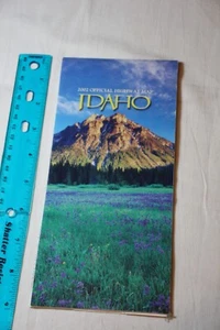 Straßenkarte, Idaho offizielle Autobahnkarte 2002 Verkehrsministerium 36 x 24 Zoll - Bild 1 von 10