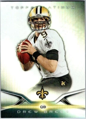2014 Topps Platinum #18 Drew Brees - Image 1 of 2