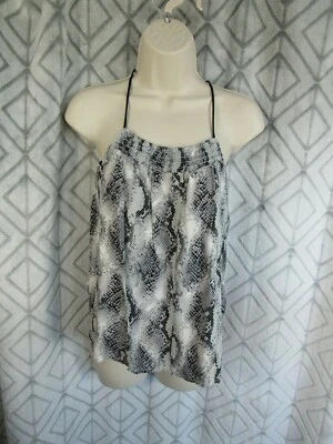 New No Boundaries Cami Size M 7 9 Juniors Gray Pull Over Elastic Straps Casual - Image 1 of 4