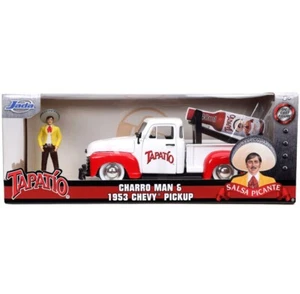 Jada 1:24 Diecast 1953 Chevy Pickup w/ Tapatio Bottle Holder & Figure Charro Man - Picture 1 of 3