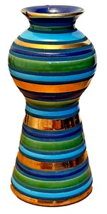 Bitossi Londi Sottsass Raymor Rosenthal Netter Italy Pottery Vessel Vase Vtg Mcm - Picture 1 of 13