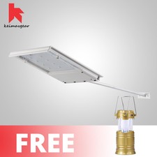 Keimavgear 16 Waterproof Long Handle Solar LED Light Free Camping Lantern (Gold)