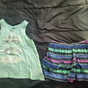 girl large skort and tank - Picture 1 of 3