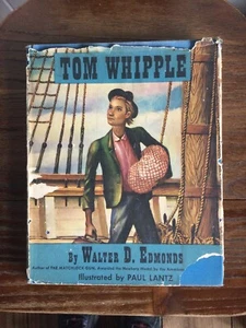 Vintage Tom Whipple Hardcover Kinderbuch von Walter D Edmonds 1942 Erstausgabe - Bild 1 von 10