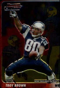 2003 Bowman Chrome Football Card #104 Troy Brown