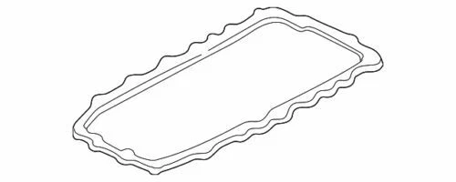 Junta de panela de óleo genuína GM 1995-2002 Chevrolet Pontiac Oldsmobile Buick 24574406 - Imagem 1 de 2