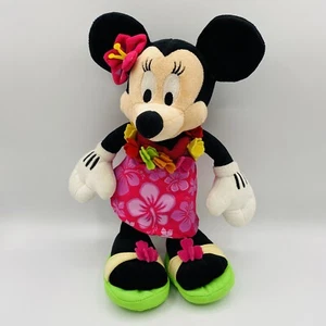 Disney Store Exclusive Pool Party Minnie Mouse 12" Plush Toy  Doll - Picture 1 of 4