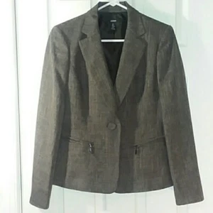 EUC Alfani Work Career Wear Blazer Classic One Button Style Size 6 Women’s - Picture 1 of 6