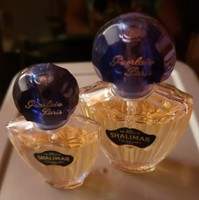 Lot of 2 Guerlain Shalimar Eau De Toilette (1) .5 oz & (1) 1 oz Close To Full