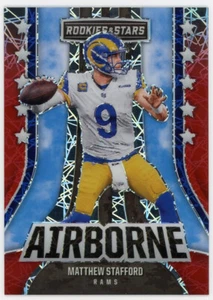 Matt Stafford 2023 Panini Rookie & Stars Prizm #AI-19 Red Laser Football Card - Picture 1 of 2