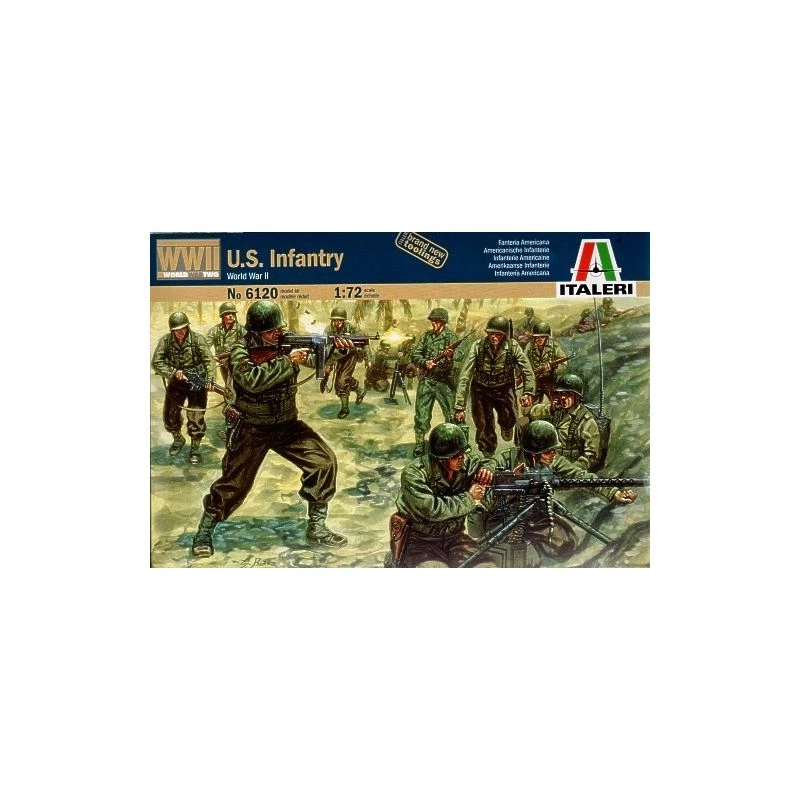 AMERICAN INFANTRY  ITALERI 6120   1/72 - Immagine 1 di 1