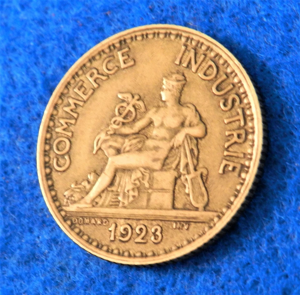 Franco de Francia 1923 - Fantástica moneda - Ver fotos Foto 1 de 2