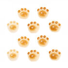 Natural Stone White Jade Bodhi Cat Claws Carved Bead Cute Spacer Bead