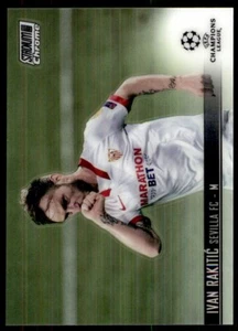 2020 Stadium Club Chrome UEFA Champions Ivan Rakitic #92 - Picture 1 of 2
