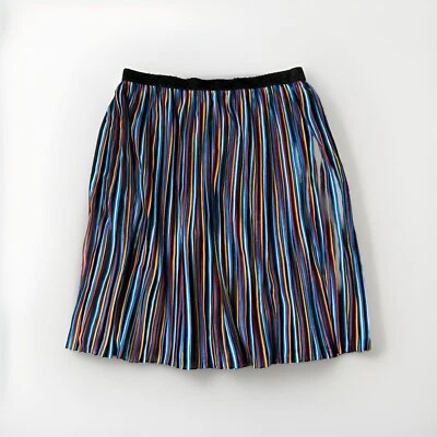 International Concepts Striped Midi Skirt Size 2XL Lined Elastic Waist Holiday - Image 1 of 4