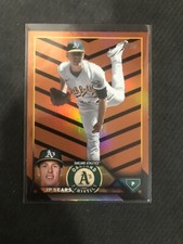 2023 Topps Update JP Sears Orange And Black Stripe Parallel Card