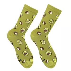Chestnut Haki Baumwollsocken | lustige Mustersocken | stilvolle Auswahl für jedes Outfit - Bild 1 von 2