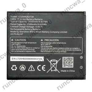 New LT25H426271B Battery For AT&T Radiant Core U304AA Calypso U318AA Wiko U307AS - Picture 1 of 5
