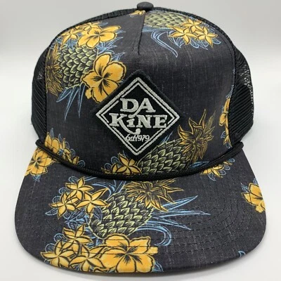 Gorra de camionero de malla Dakine para mujer talla única negra piña elegante aspecto bueno Foto 1 de 4