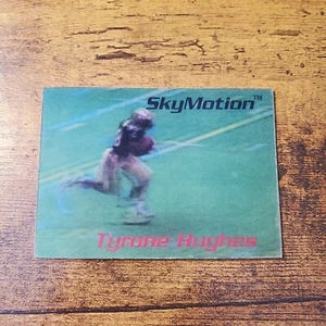 1996 SkyBox SkyMotion Gold New York Jets Football Card #14 Hugh Douglas - Picture 1 of 6