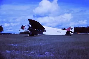 Orig 35mm 1960's Slide, Vintage Ford 4-AT-E Trimotor Aircraft, Airplane N9612 - Picture 1 of 1