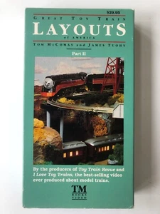 Great You Train Layouts Of America Part 2 vhs Steam Diesel Video Stan Roy - Bild 1 von 3