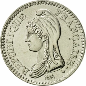 [#468042] Munten, Frankrijk, République, Franc, 1992, Paris, PR+, Nickel, KM:100 - Picture 1 of 2