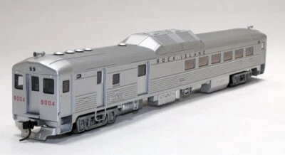 HO Budd RDC-3 Powered RI Rock Island #9004 DC NIB NOS Item# 30396 - Image 1 of 4