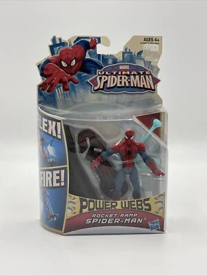 ¡NUEVO! Marvel Ultimate Spider-Man Power Webs Rocket Ramp Spiderman 2012 A1528 #023 Foto 1 de 4