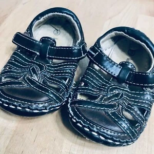 Koala Kids Sandals Brown Leather Infant Size 3 - Picture 1 of 6