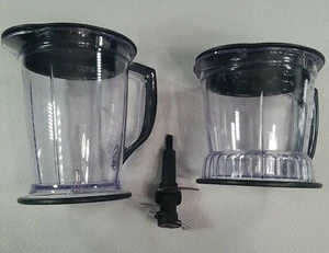 Ninja Master Prep Blender QB1004 48 oz 6 cup And 40 oz 5 Cup Pitcher One Blade - Picture 1 of 9