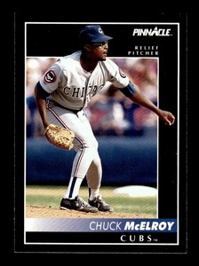 1992 Pinnacle Chuck McElroy   #329