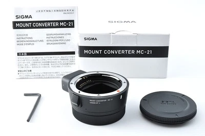 [Unused] SIGMA MC-21 Mount Converter Canon EF to Leica L mount From JAPAN - Image 1 of 4