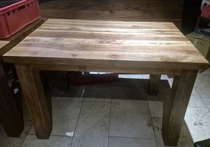 Esstisch Teakholz 80 x 120 cm Massiv - Bild 1 von 2