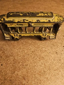 Carro Kenton años 20 hierro fundido #12 amarillo - Imagen 1 de 18