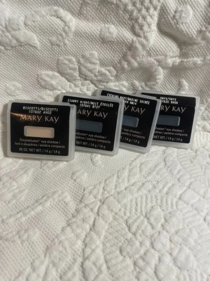 NEW MARY KAY CHROMAFUSION EYE SHADOW BISCOTTI STARRY NIGHT EVENING NAVY ONYX SET - Image 1 of 2
