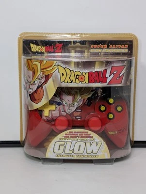 2003 Dragon Ball Z Super Saiyan Glow Controller Nuby Tech Factory Sealed PS2 PS1 - Image 1 of 4