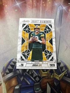 2024 Panini Absolute - Draft Diamonds Jersey Jordan Love #DDJ-JLE (MEM) - Picture 1 of 2