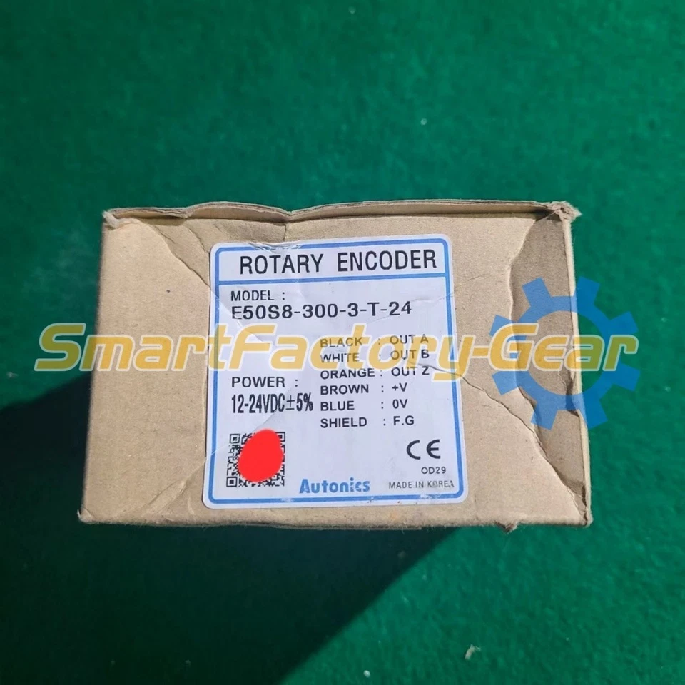 New Autonics E50S8-300-3-T-24 Rotary Encoder#1pcs In Box E50S83003T24 - Image 1 of 4